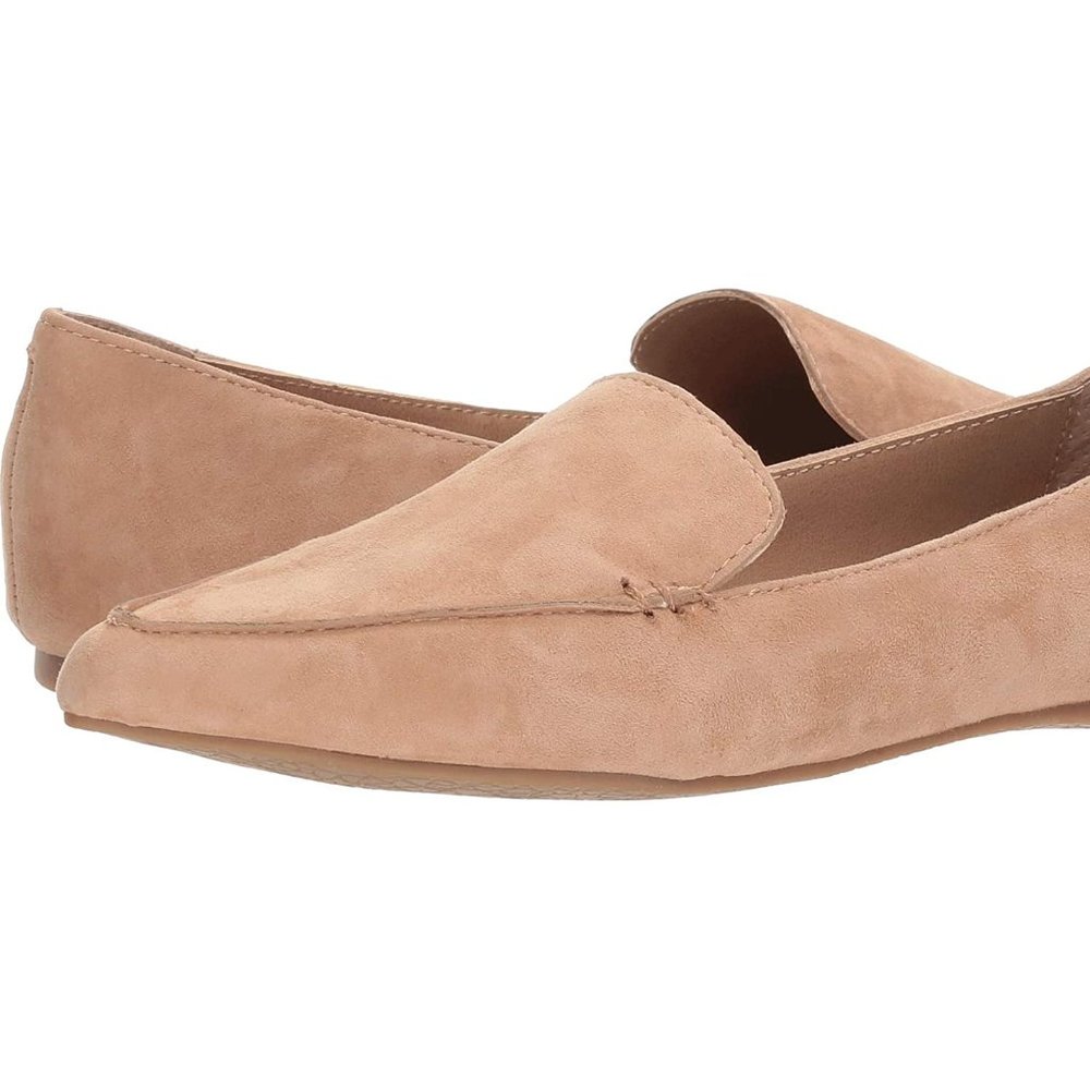 Steve Madden suede, loafer flat